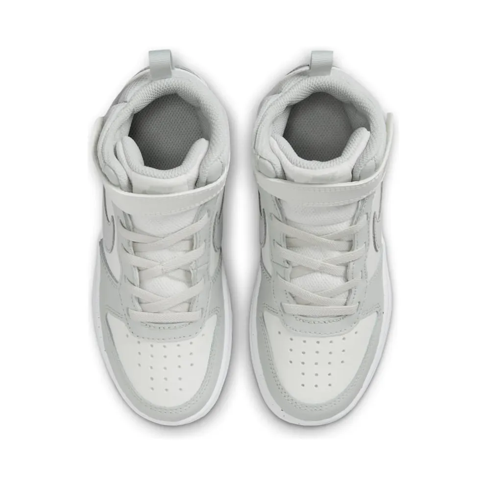 Nike Court Borough Mid 2 Sail White Light Silver (CD7783-127)