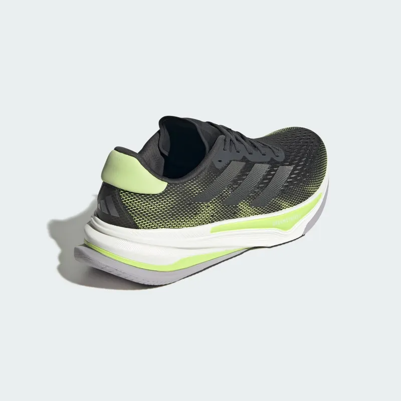 Adidas Supernova Prima Running Shoes Carbon / Iron Metallic / Pulse Lime (IH8634)