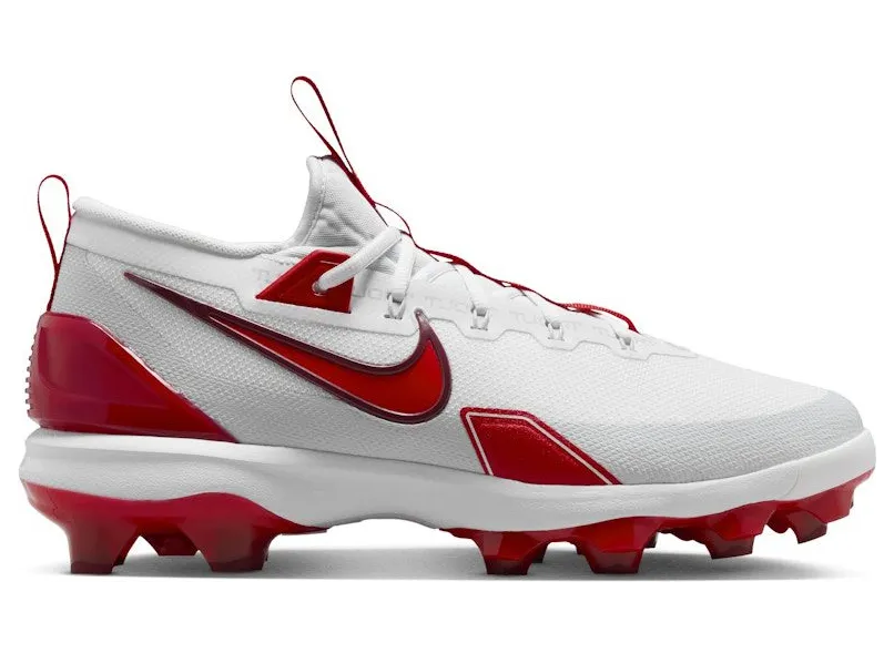 Nike Force Trout 9 Elite MCS White Pure Platinum Team Red University Red (FZ0884-101)