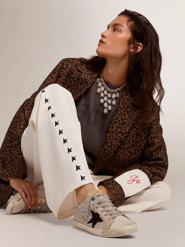Golden Goose Super-Star In Leather With Black Star (GWF00101.F000313.10271) (3)
