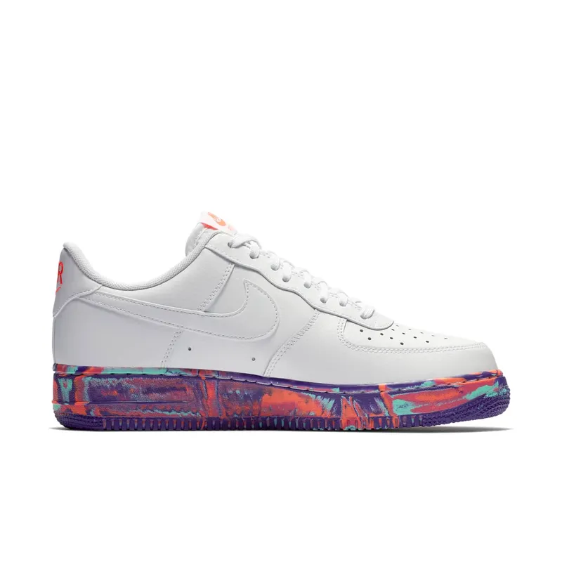 Nike Air Force 1 Low White Multi-Color Marble White/White-Vast Grey (AJ9507-100)