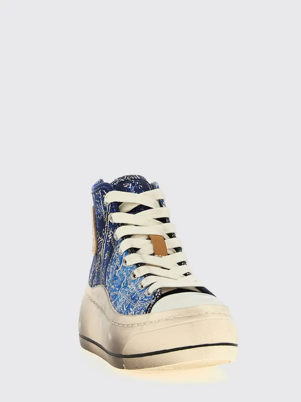 R13 Printed Silk Platform Blue (R13S5029SRINT)
