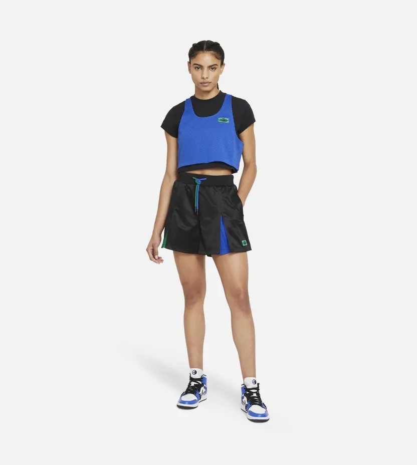 Air Jordan x Aleali May Layered Top Black/Game Royal/Pine Green (SS21) (DC2439-010)