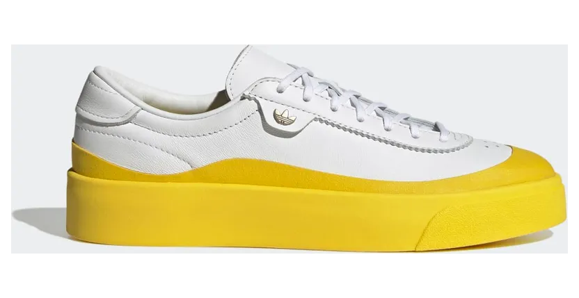 adidas Nucombe Cloud White / Cloud White / Impact Yellow (H06385)