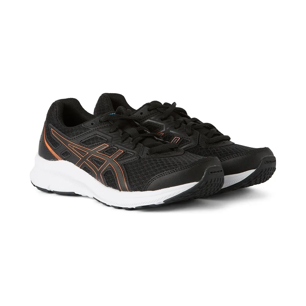 Asics Kids Black & Orange Jolt 3 Big Kids (1014A203-005)