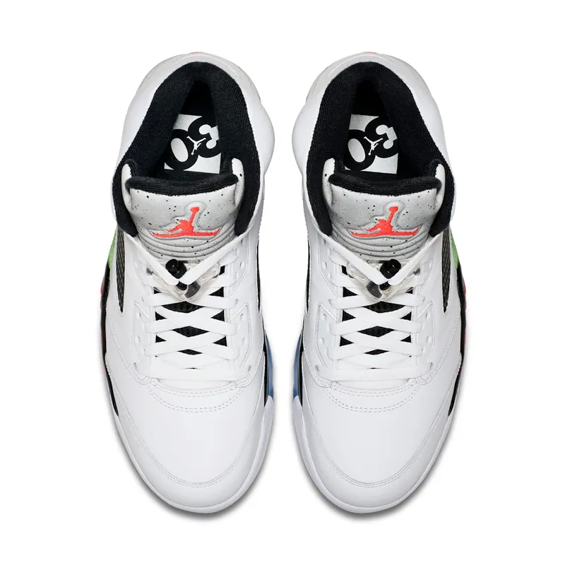 Air Jordan Nike AJ 5 V Retro Poison Green (Pro Stars) (136027-115)