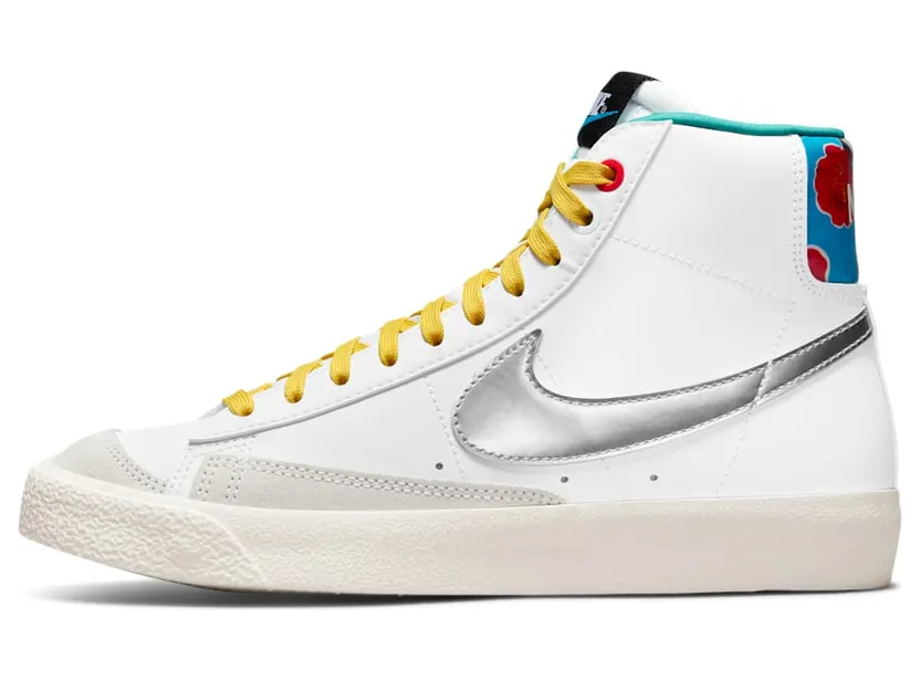 Nike Blazer Mid ’77 GS “White Vivid Sulfur” (DQ7773-100)