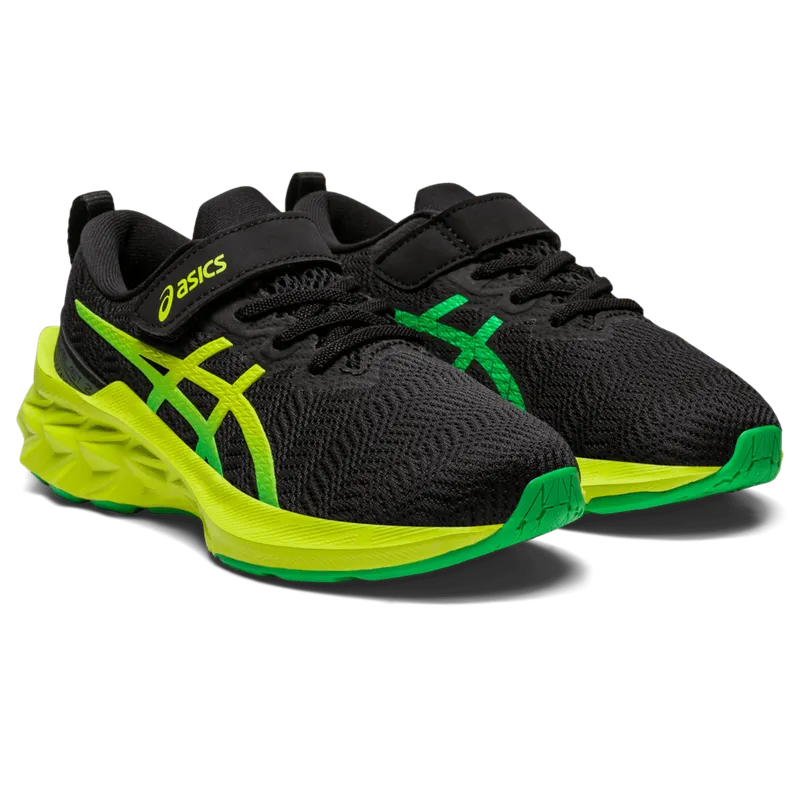 Asics NOVABLAST PS Black/Lime Zest (1014A236.004)