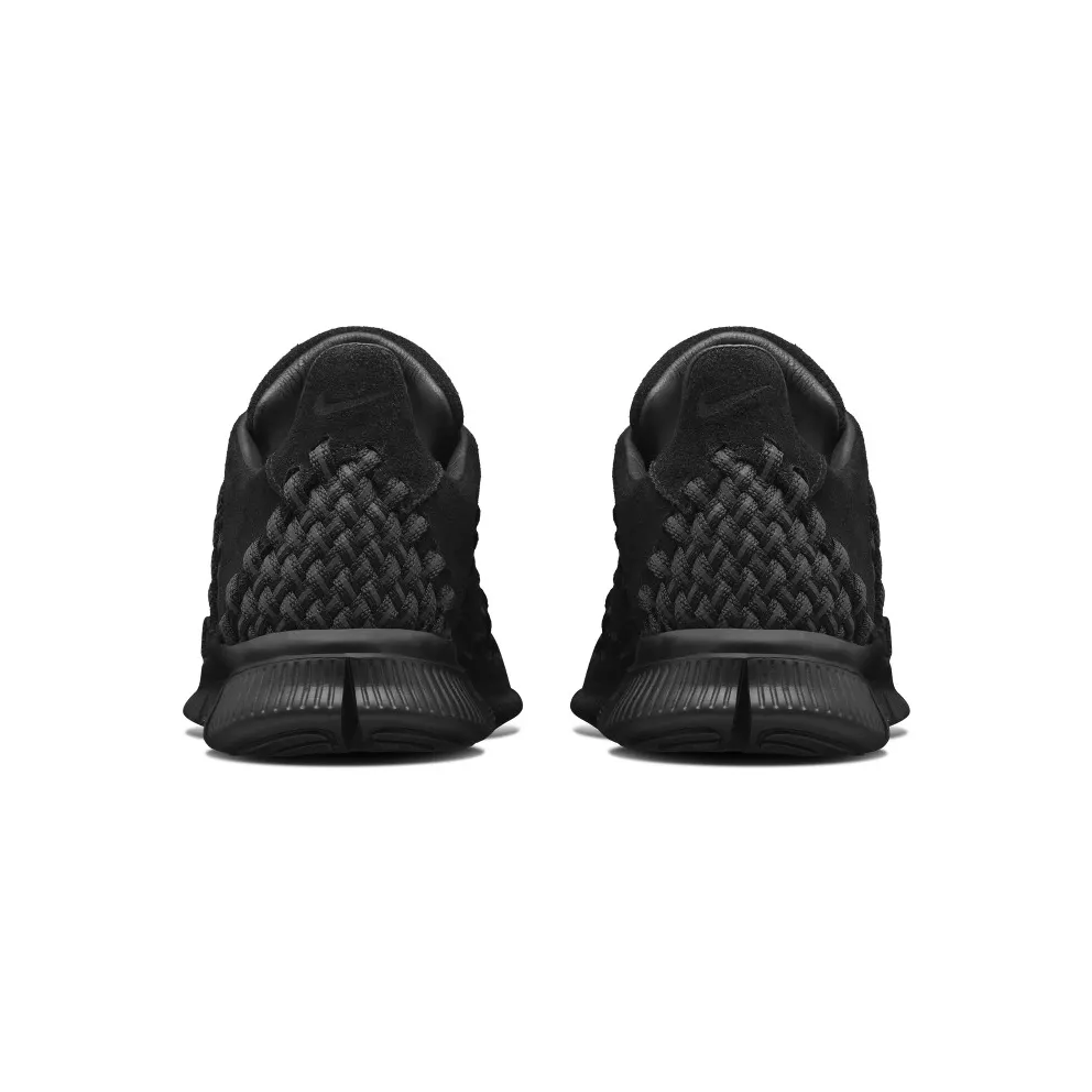 Nike Free Inneva Woven 2 Triple Black Suede Black/Black (813040-001)