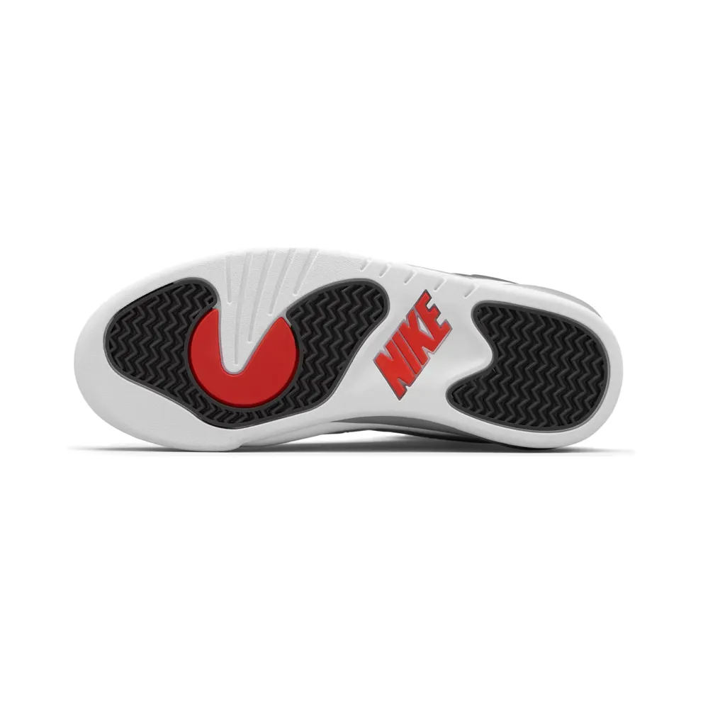 Nike Air Pressure Retro White Cement Grey (2016) White/Cement Grey-Varsity Red (831279-100)
