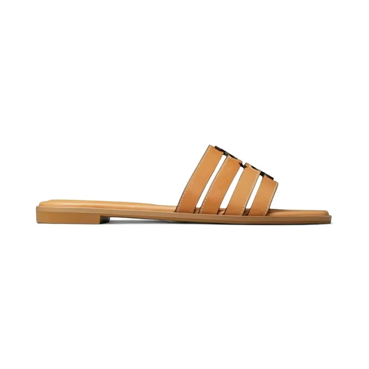 Tory Burch Ines Cage Slide Camel (159999-258)