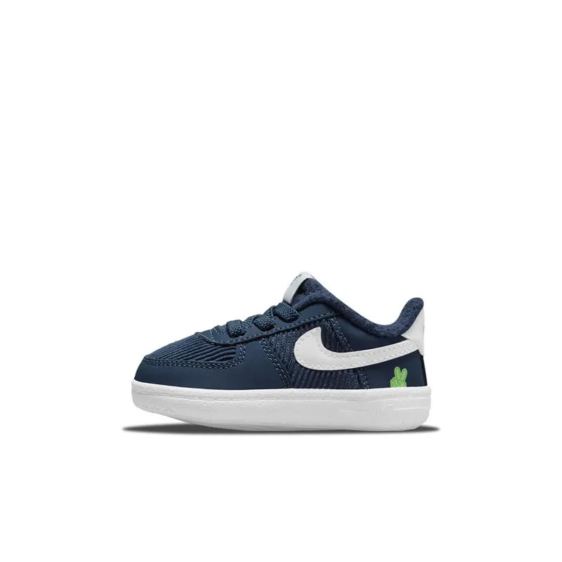 Nike Force 1 SE Crib Bootie for Babies Blue (DB4078-400)