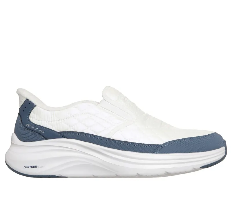 Skechers Slip-ins: Contour Foam – Cozy Fit Soft Embrace Sneaker Leigrijs