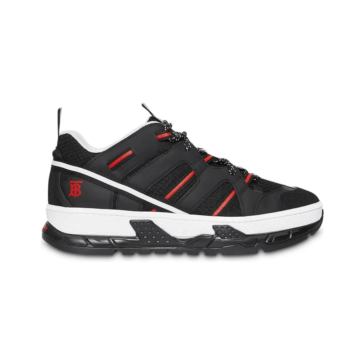 Burberry Mesh Nubuck Union Black Red (80171311)
