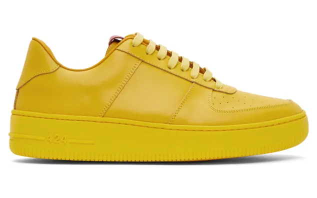 424 Yellow adidas Originals Edition Low-Top Sneakers (424PFW20028)