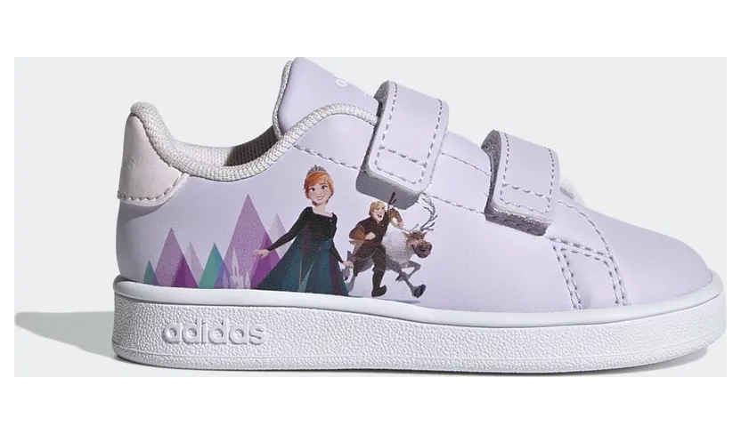 adidas x Disney Die Eiskönigin Anna and Elsa Advantage Schuh Purple Tint / Almost Pink / Cloud White (GY5424)