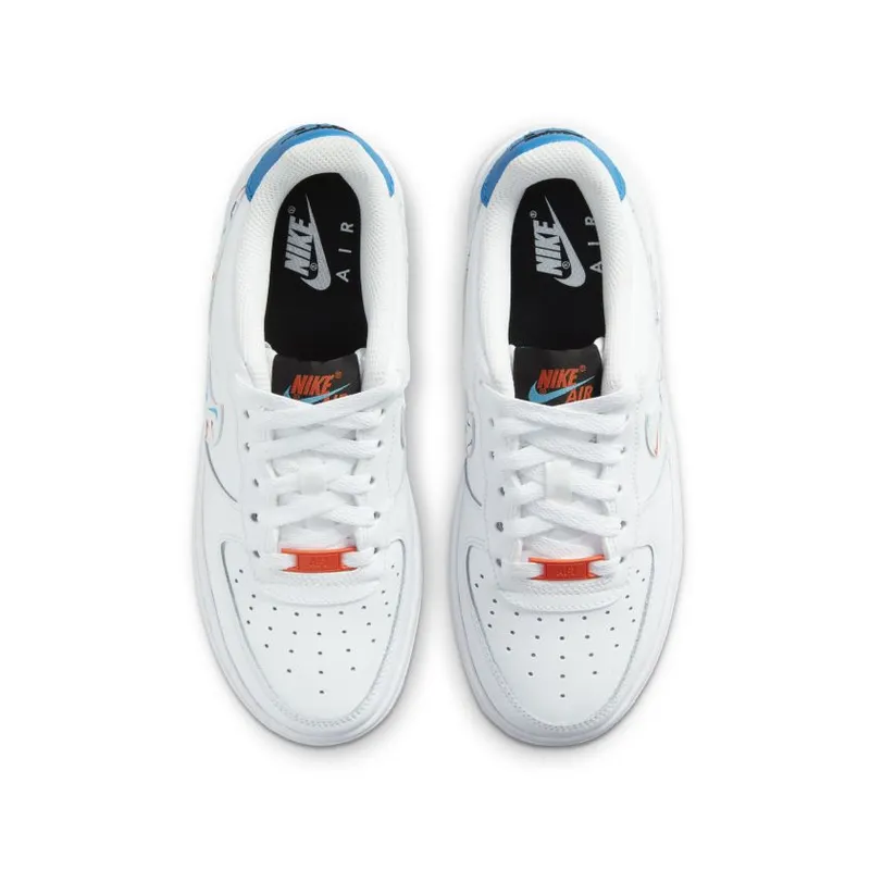 Nike Air Force 1 Low Multicolor Swooshes (GS) (DM7597-100)