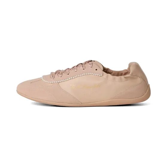Karl Lagerfeld Altia sneakers verfraaid met parels – Beige (KL66125A574)