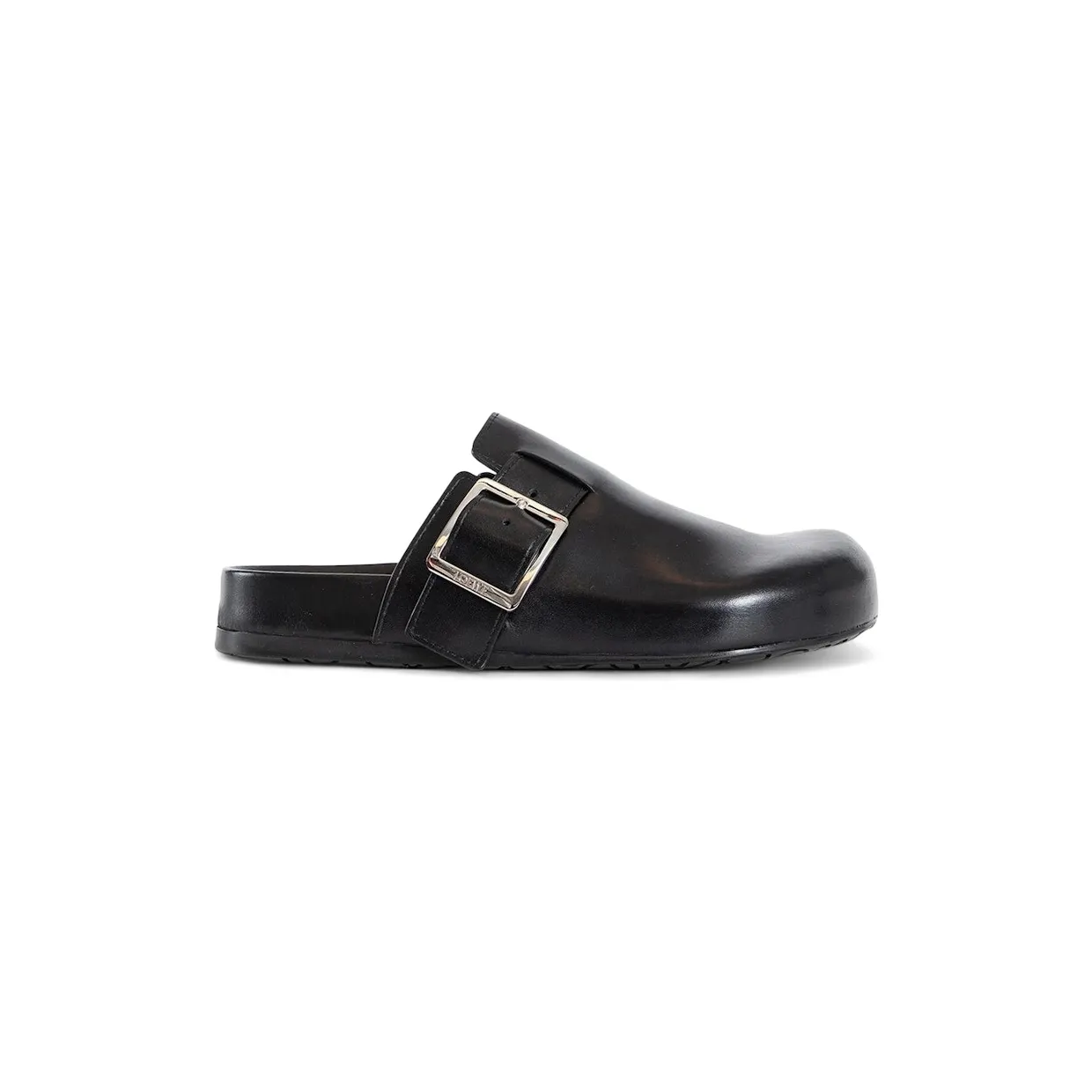 LOEWE Ease Buckle Mule Black Leather (M816V29X11-1100)