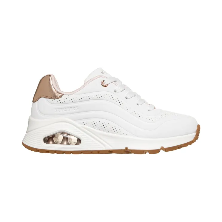 Skechers UNO Gen1 – Shimmer Wave Wit