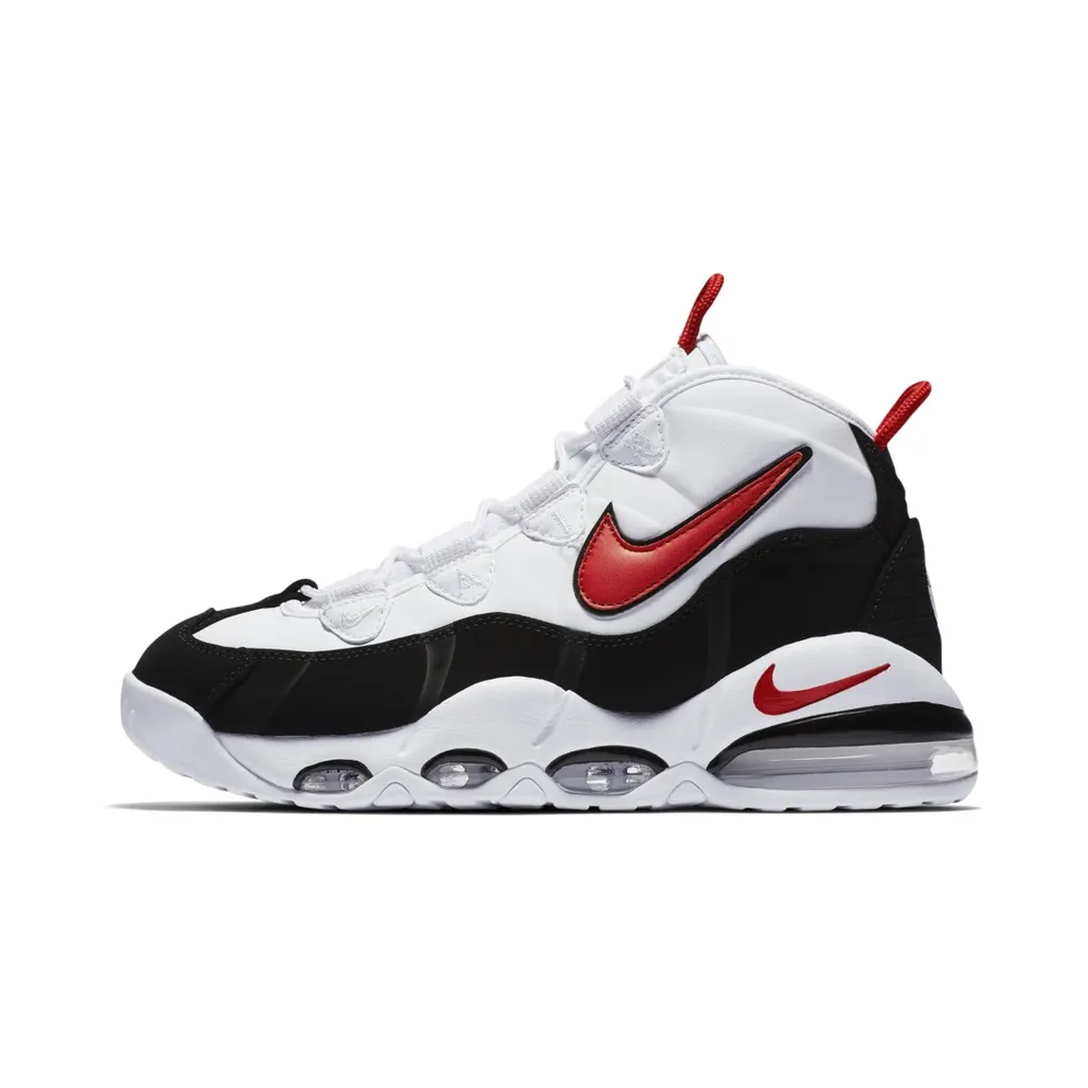 Nike Air Max Uptempo 95 White Red Black White/University Red-Black (CK0892-101)