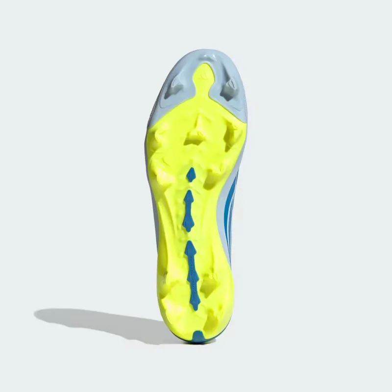 adidas Predator League Laceless Firm Ground Football Boots “Crystal Sky / Ray Blue / Team Solar Yellow 2” (JS2999)