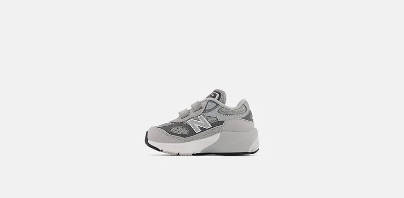 New Balance 990v6 Hook and Loop Grey Silver (IV990GL6)
