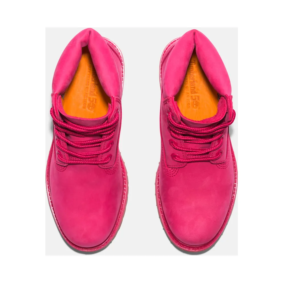 Timberland 6″ Premium Waterproof Boot 50th Anniversary Dark Pink (TB0A2R7T-A46)