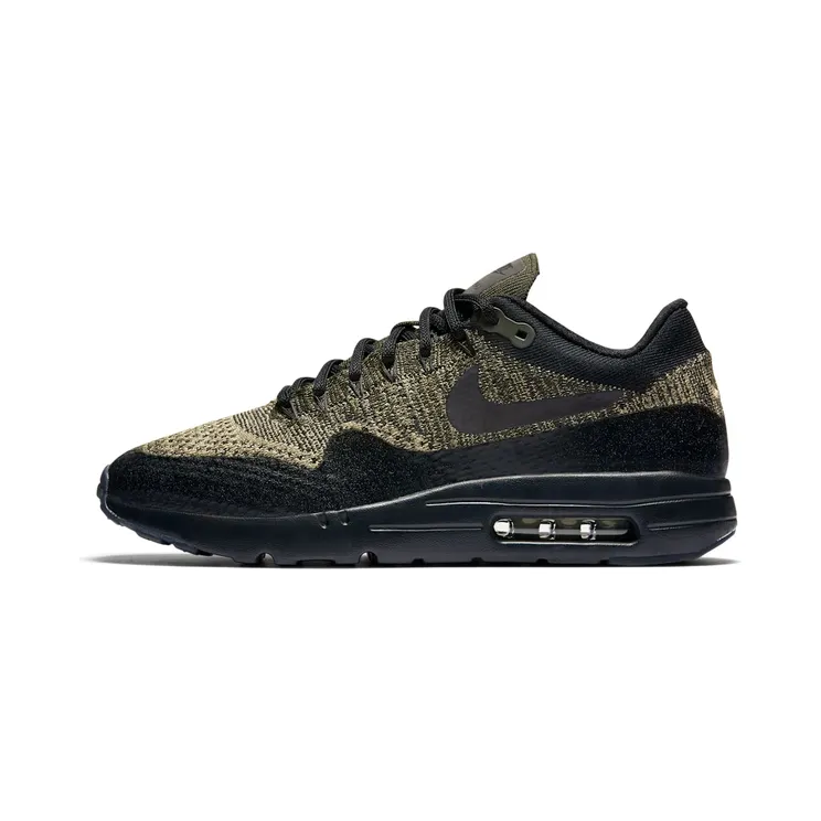 Air Max 1 Ultra Flyknit “Neutral Olive / Sequoia / Black” (856958-203)