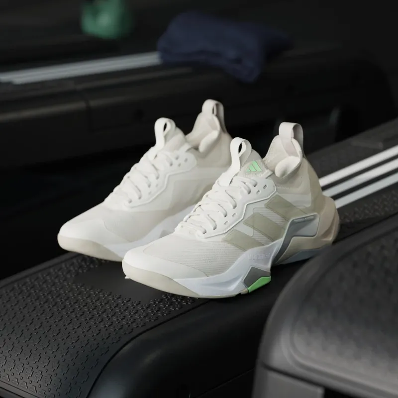 Adidas Rapidmove ADV 2 Chalk White / Beige / Lime Burst (JS3171)