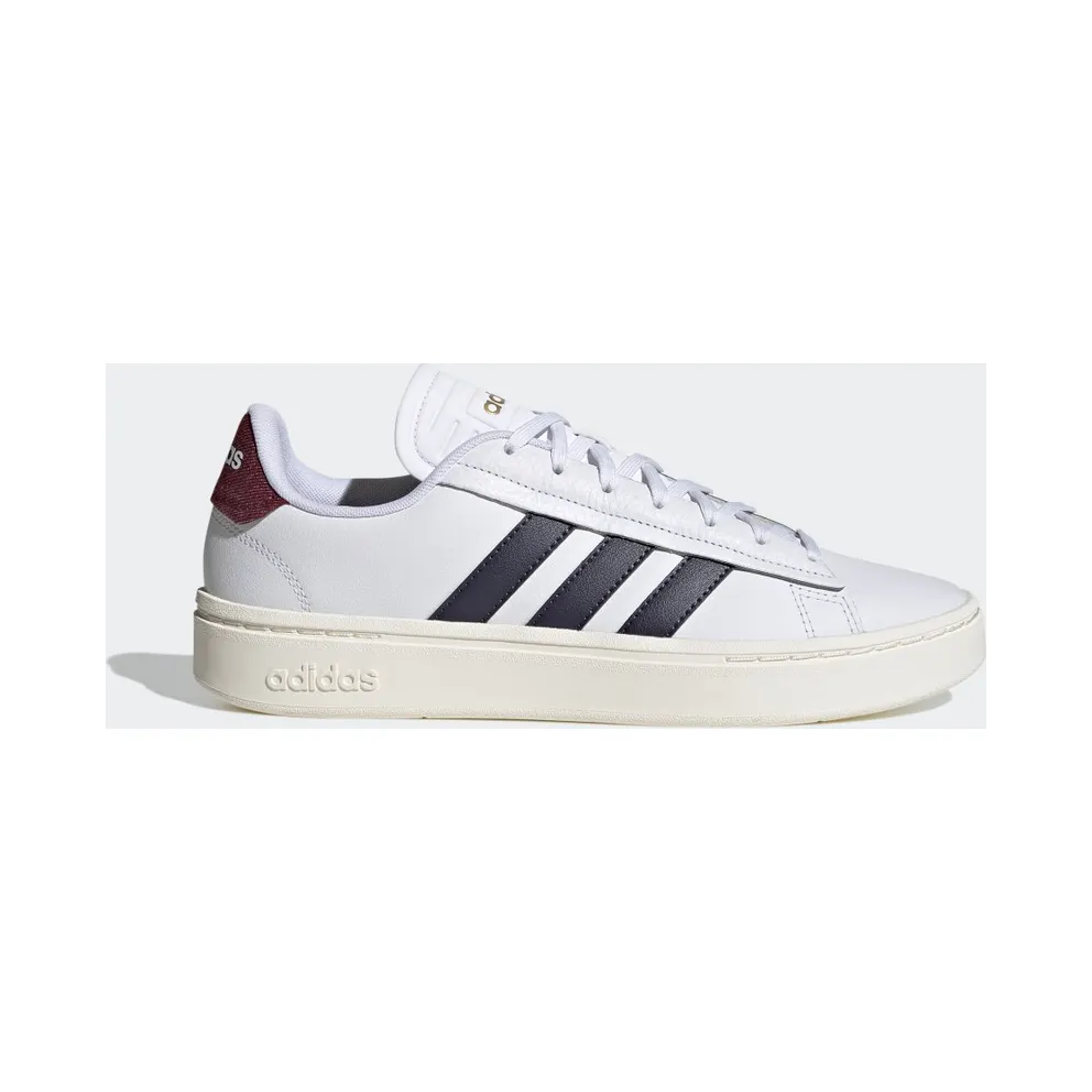 adidas Grand Court Alpha Schuh Cloud White / Shadow Navy / Burgundy (GY7983)