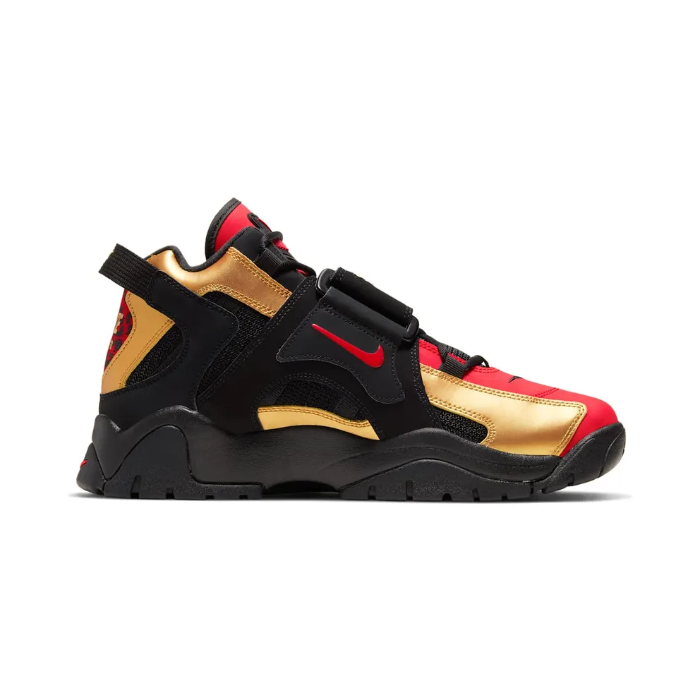 Nike Air Barrage Mid Black Metallic Gold (CT1573-700)