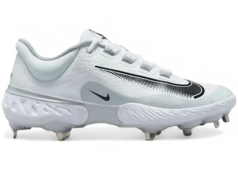 Nike Alpha Huarache Elite 4 Low White Black Wolf Grey (FD2745-100)