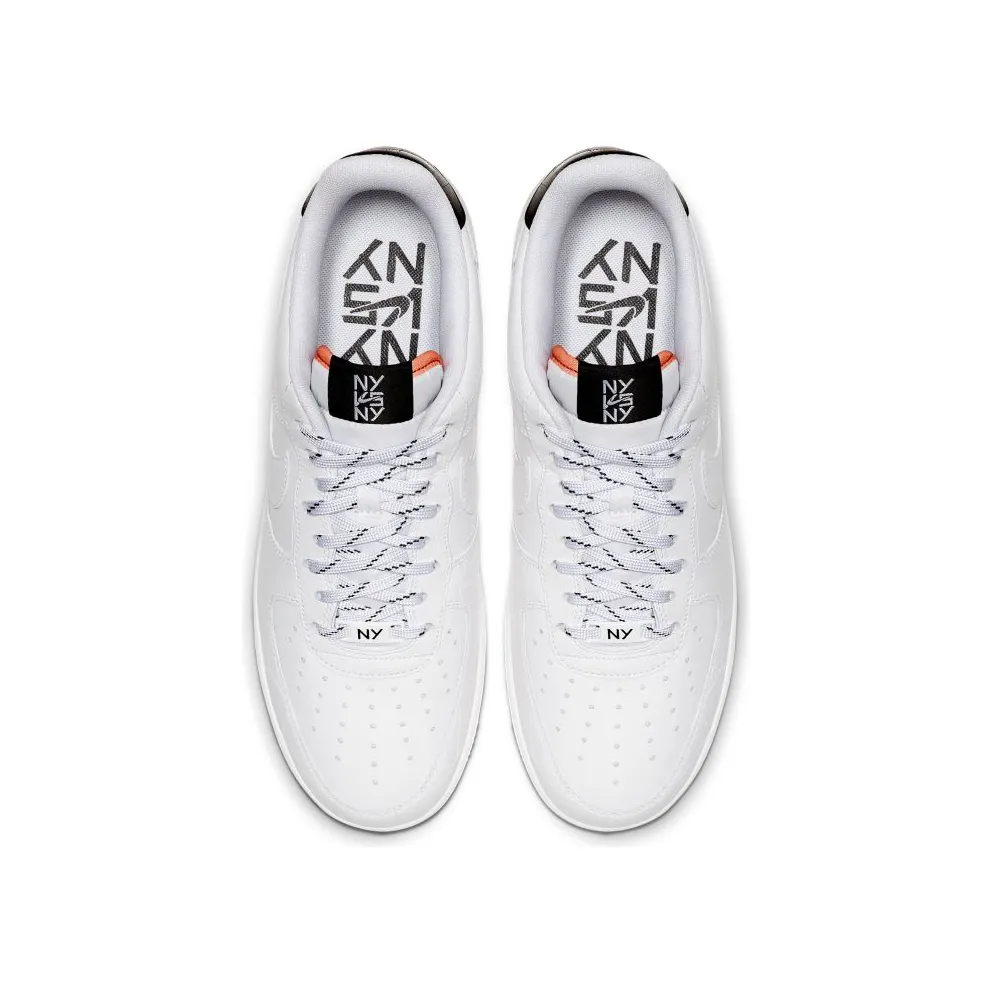 Nike Air Force 1 Low NY vs NY Pack White/Black-Orange Peel (CJ5848-100)