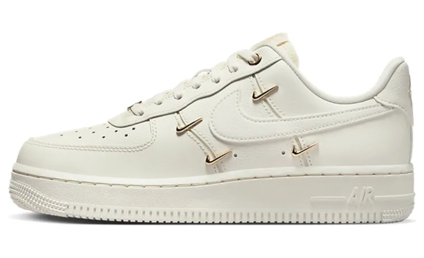 Nike Air Force 1 ’07 LX CN Sail Gold Mini Swooshes (FV3654-111)