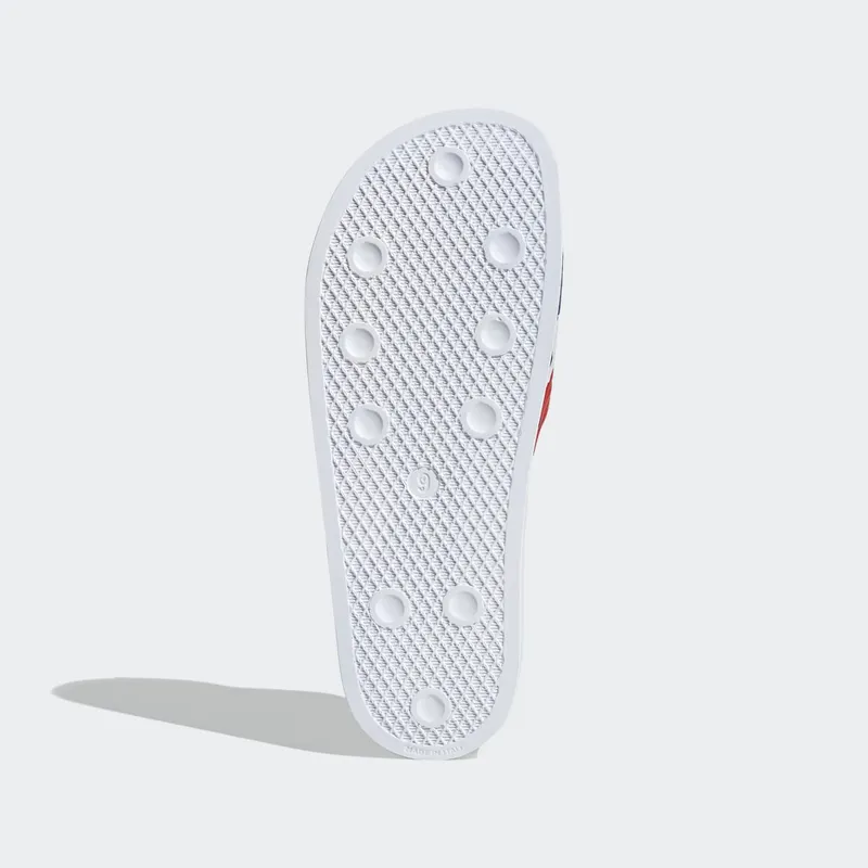 Adidas Adilette Slides Red / Cloud White / Blue (G55375)