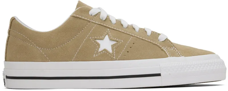 Converse One Star Pro Suede Nomad Khaki/Black/White (A00941C)