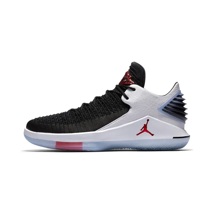 Air Jordan 32 XXXII AJ Low Dunk Contest “Black / White / University Red” (AA1256-002)
