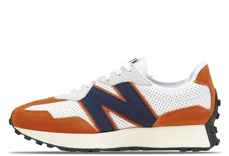 New Balance 327 White Natural Indigo (MS327PR)