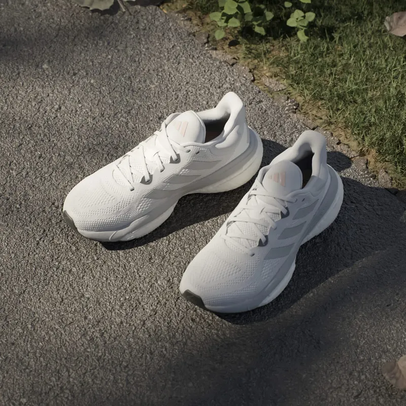 Adidas SolarGlide 6 “Crystal White Taupe Metallic” (HP9814)