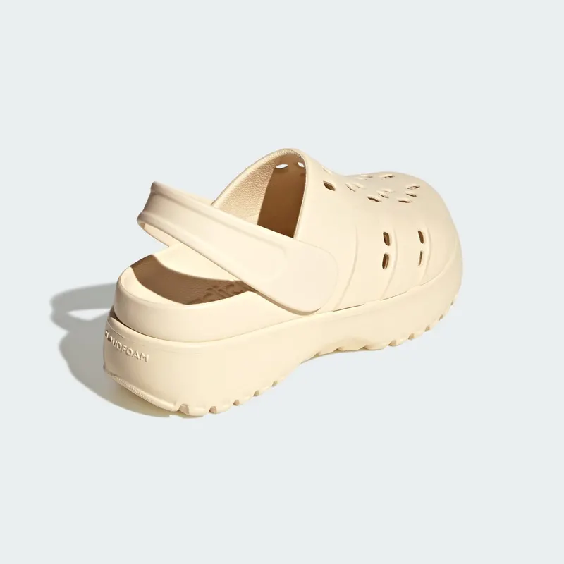 Adidas adilette Platform Clogs Wonder White / Wonder White / Wonder White (JP7159)