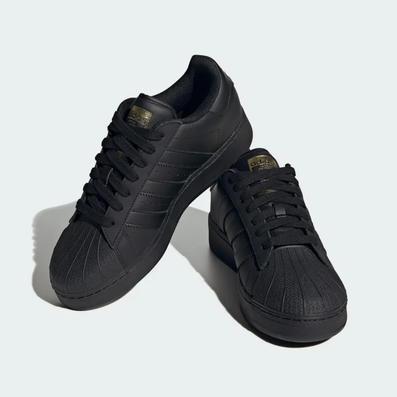 Adidas Superstar XLG Core Black / Core Black / Gold Metallic (ID4656)