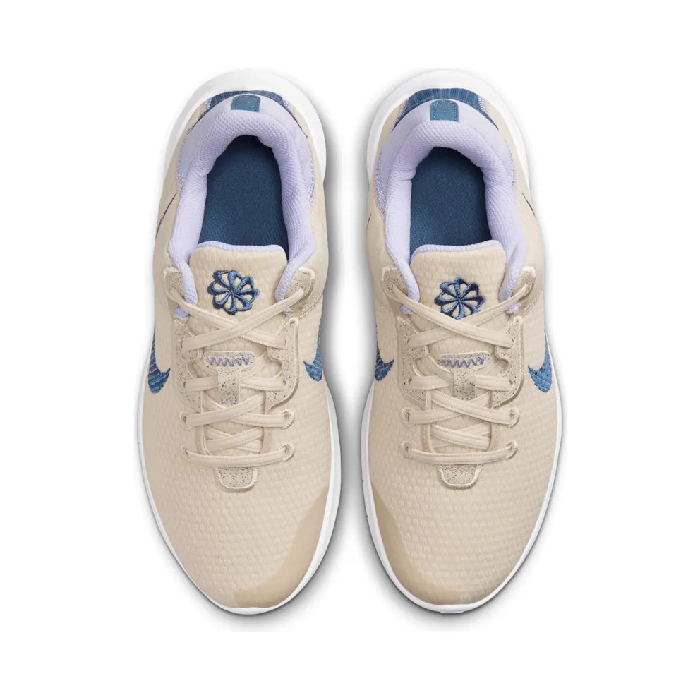 Nike Flex Experience RN 11 Sanddrift “Sand Drift / White / Oxygen Purple / Diffused Blue” (DD9283-102)