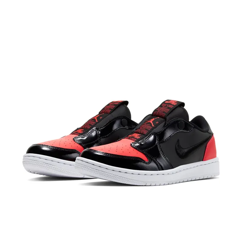 Jordan 1 Low Slip Black Hot Punch (W) Punch/Black-White (AV3918-600)