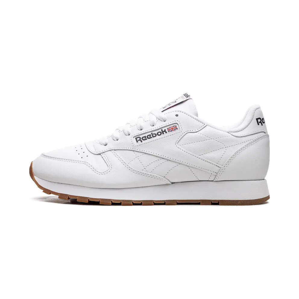 Reebok Classic Leather White White/Gum (Other Brands Reebok)