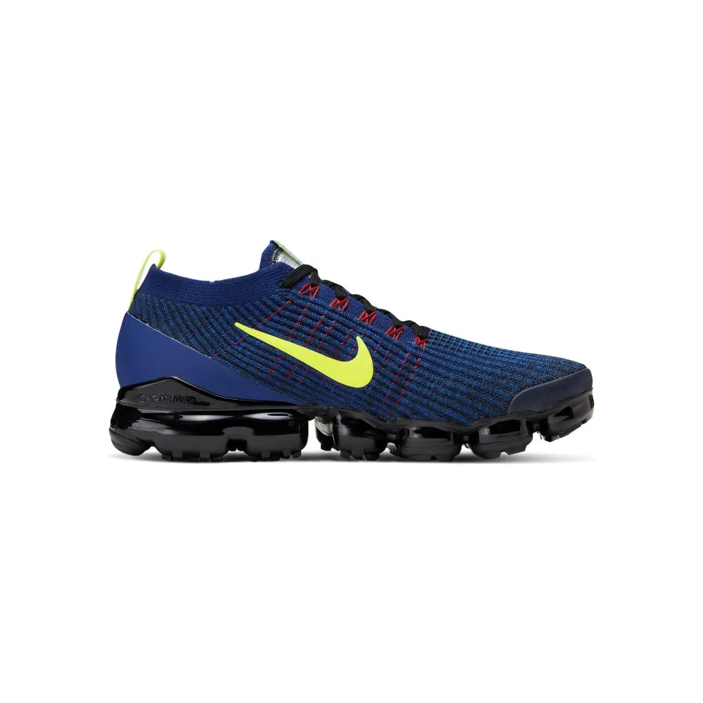 Nike Air VaporMax Flyknit 3 Deep Royal Volt Deep Royal Blue/Blackened Blue-Black-Lemon Venom (AJ6900-402)