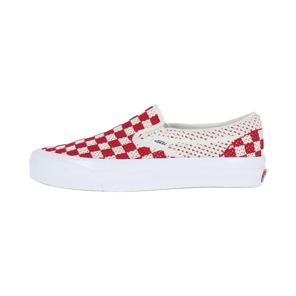 Vans LX Classic Slip-On 98 “EK Checkerboard Red Marshmallow” (VN000EG1CIS)
