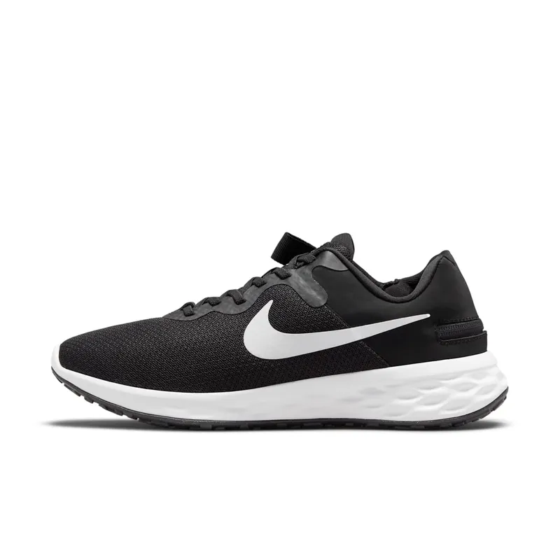 Nike Revolution 6 FlyEase Next Nature Easy On/Off Road Running Black 50% Sustainable Materials (DC8992-003)