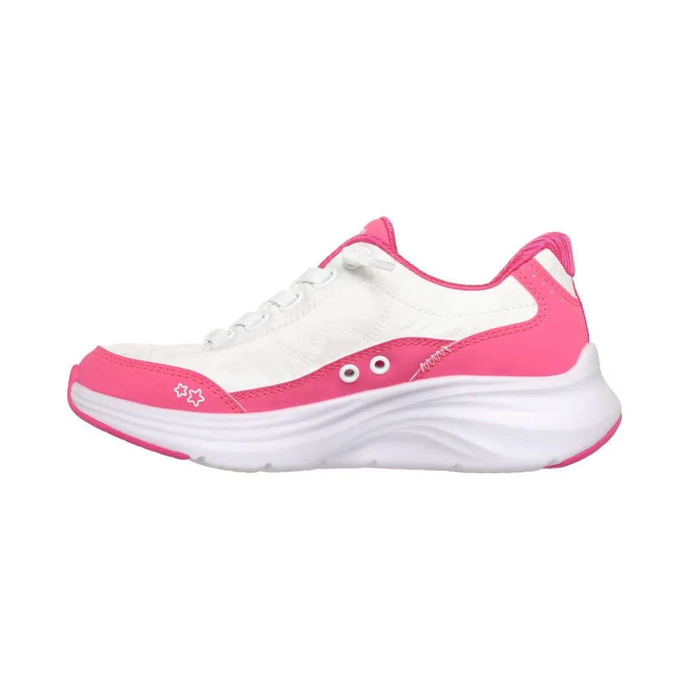 Skechers Slip-ins: Contour Foam “Cozy Fit Sneaker White / Heet Pink” (303949LWHPK)