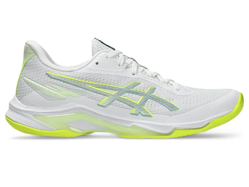 ASICS NETBURNER BALLISTIC FF 4 “White / Safety Yellow” (1052A083-107)